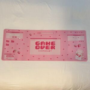 Large Desk Mouse Pad with Kawaii Aesthetic